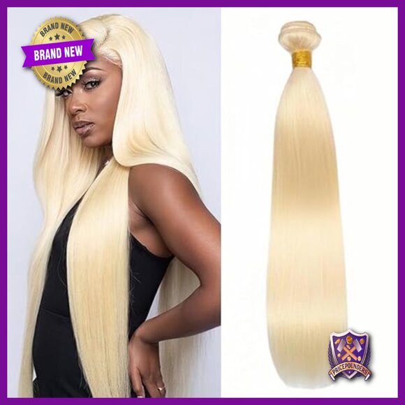 26 Inch Straight Human Hair Extensions, Brazilian Virgin Hair, 12A Grade